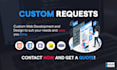 develop html website, landing page, modern and responsive