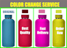 color change of anything quickly in photoshop