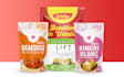 do food pouch label, stand up pouch, spice labels and food packaging design