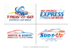 do auto detailing and car wash service cleaning logo
