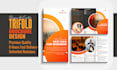 create an eye catching trifold brochure to promote your brand