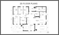 design and redraw floor plan, house plan in autocad