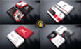 design 2 sided business card print ready with free qr code