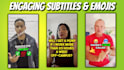 add trending captions to your reels