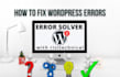 fix wordpress, woocommerce issues, bugs, and errors, or do customization