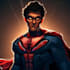 draw superhero character with high resolution
