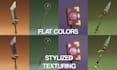 create stylized, low poly 3d models, asset packs or game props