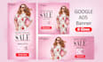 design google display ads and web banners for banner ads