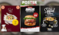 food poster design,flyer design