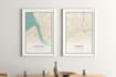 create premium quality custom city map posters