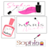 create a logo nail calon, nail studio, manicure