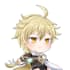 draw cute peeker emote chibi in anime style no ai