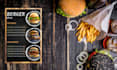design food menu, restaurant menu, and drink menu