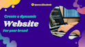 code a dynamic website using HTML, CSS and javascripts