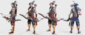 create aaa 3d character for your games