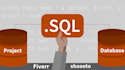 write sql queries and customize database on mysql