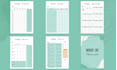 design a custom journal, planner, calendar, or habit tracker