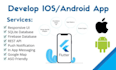 develop IOS and android mobile app using flutter