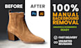 do professional background removal and photo editing