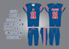 do american football and all kind of uniform mockup design