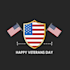design modern professional veteran logo