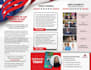 design one pager, bifold, trifold marketing brochure