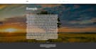 create a page in html, css, js