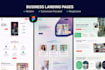 design a high converting landing page UI in figma