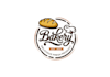 create cupcake, bakery, cake and sweet cake logo