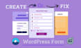 create or fix multi step conditional contact form, gravity and ninja form