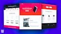 create responsive website using HTML, CSS, nd bootstrap