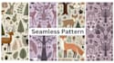 create seamless textile pattern ,repeated pattern