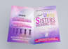 do a classy church, event or online flyer design in 5 hours