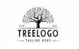 give creative tree logo design with new concepts