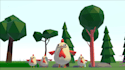 create 3d low poly model