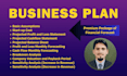 prepare sba business plan for a bank loan