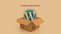 install wordpress, theme set up, do customization