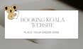 design any website with booking koala or cleanto