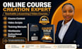 create online course content, course creation, video course on kajabi