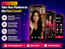 do dating website with video call and live stream