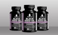 supplement label design, product label, and vitamin capsules