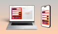 design modern mobile app UI UX and website UI UX in figma