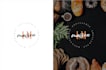 do minimalist modern logo design with branding kit