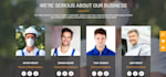 create a custom and responsive HTML website template design