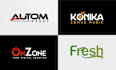 do text based meaningful logo in 24 hours