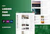 design unique, attractive and creative landing page to boost your sales