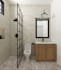 3d design bathroom, pantry, kitchen, closet 3d rendering