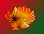 design betta fish mascot  logo with my own creative thinking