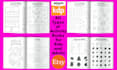 create activity coloring pages and book cover designs for kids and adults