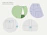 create detailed fashion technical flat drawings